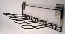 50502 Chrome Wall Whip Rack